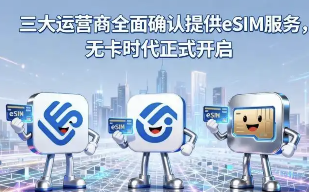 eSIM手机来了，移动联通电信均开通，已有数十万人预约！