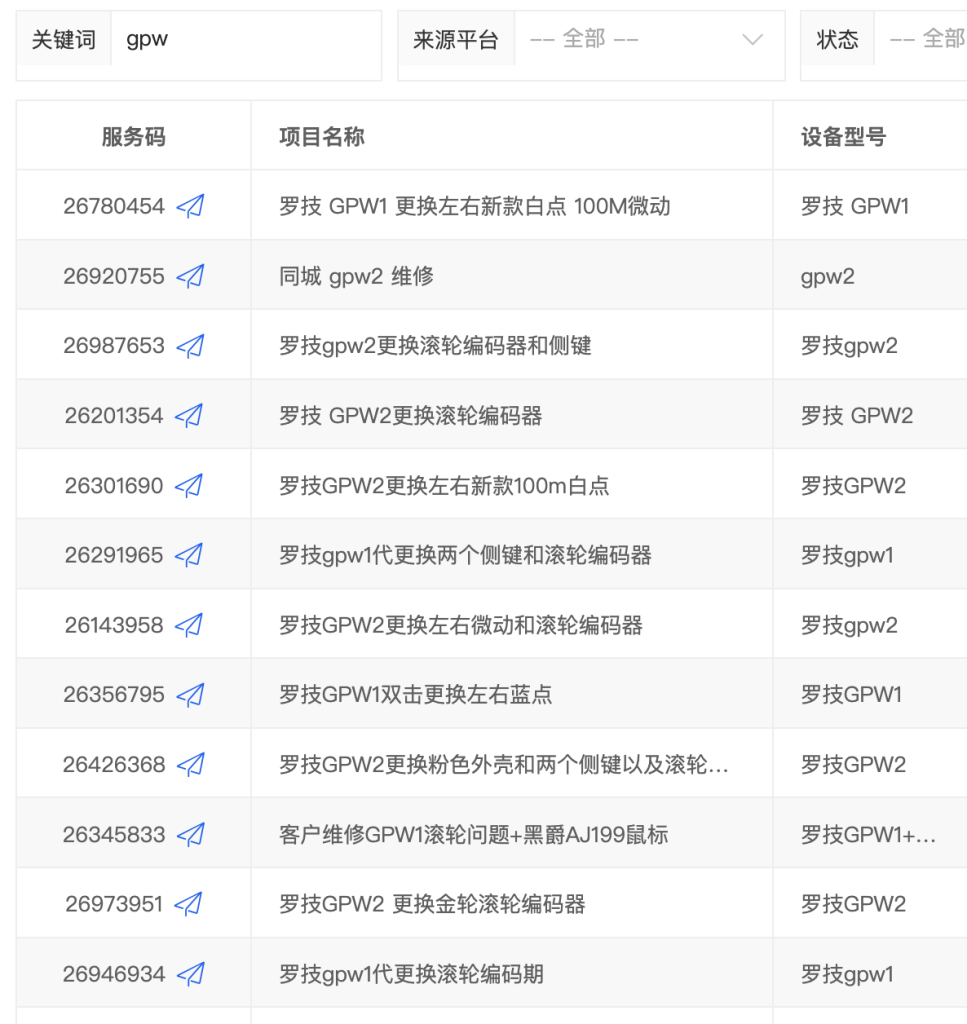 罗技 GPW 系列鼠标微动升级的配图 第3张 罗技 GPW 系列鼠标微动升级 第3张