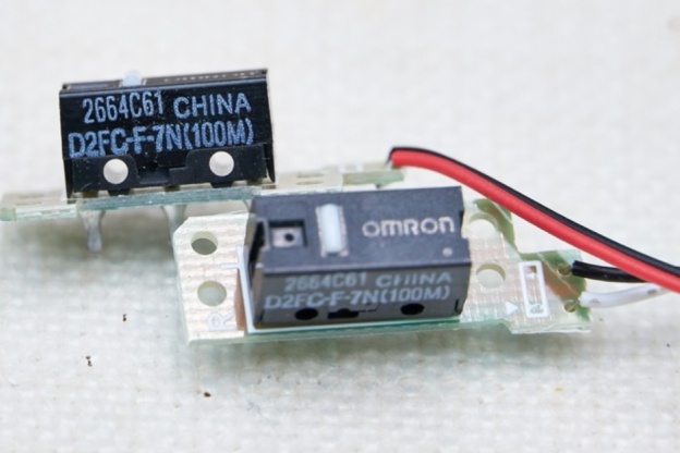 罗技 G304 拆解维修教程
